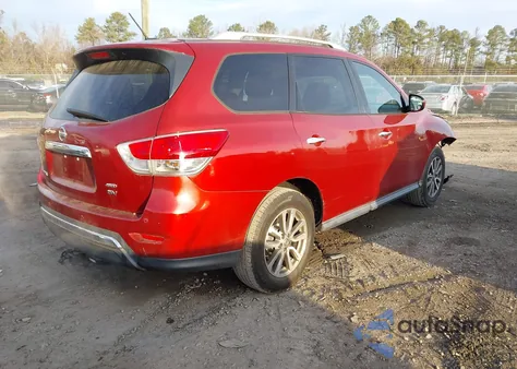 2013 Nissan Pathfinder Sv from USA, damaged, VIN 5N1AR2MM3DC666059